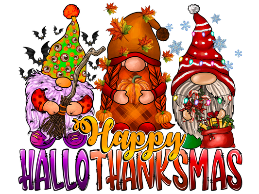 Happy HalloThanksMas Digital Download